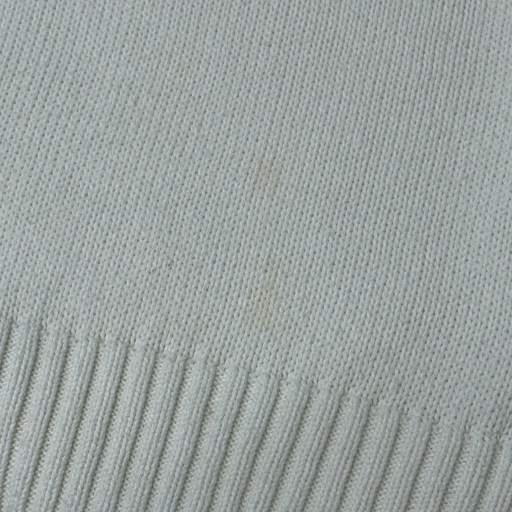 Vintage Eddie Bauer Cream Sweater with Blue and Green Design - Picture 5 of 6